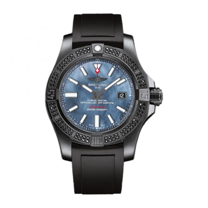 The high-performance copy Breitling Avenger M17331AT watches can guarantee water resistance to 3,000 meters and provide 40 hours power reserve.